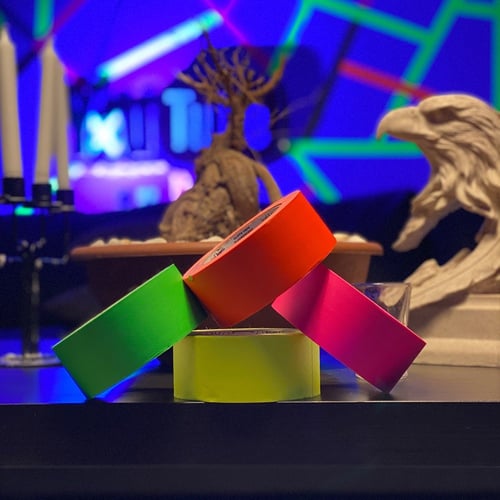 لاصق ثلاث الوان عاكسة