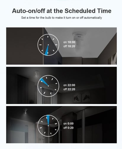 قاعدة لمبة ذكية واي فاي