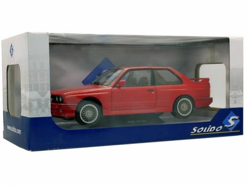 BMW M3 E30 Sport Evo 1990 Red 1:18 Solido S1801502