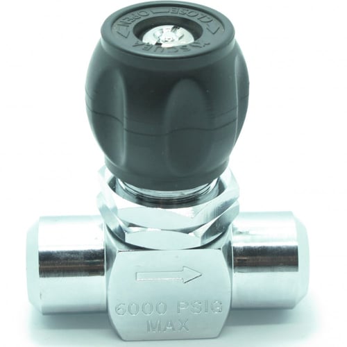 صمام THERMO لكمبروسر الهواء 6000PSI أنثى 1/4 بوصة