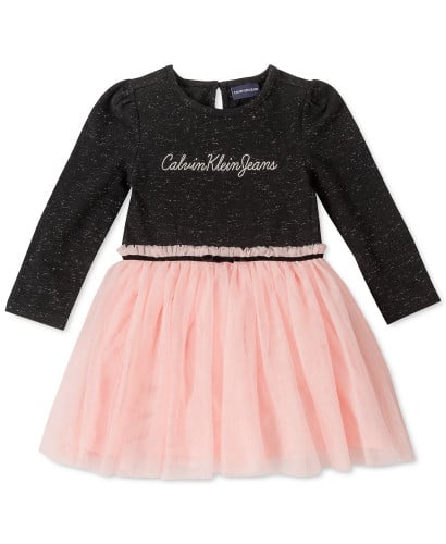 كالفن كلاين فستان بناتي Calvin Klein girl dress
