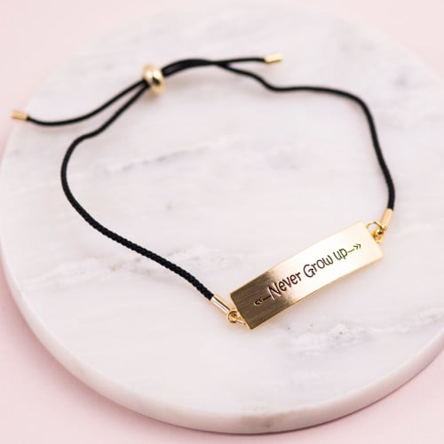 اسورة never grow up ذهبي