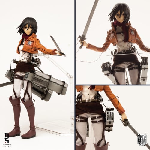 مجسم ميكاسا  -Medicom Attack on Titan Mikasa Acker...