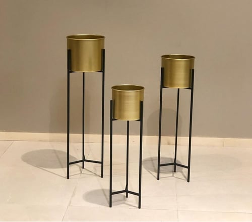 طقم احواض حديد 3 قطع