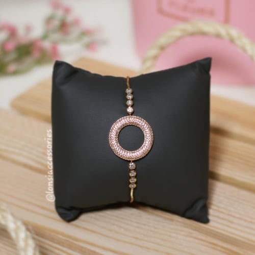 اسوارة زركون سحب مطلية