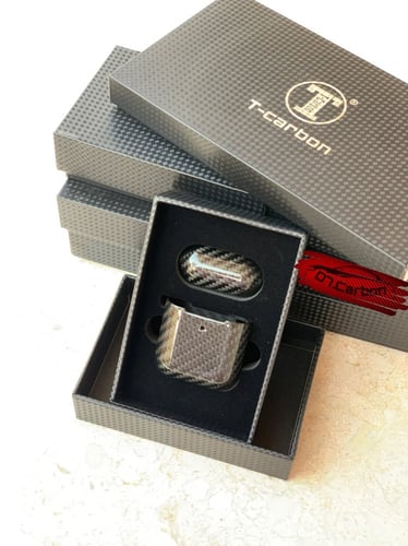 كفر AirPods الجيل الأول من كاربون فايبر – حماية وأ...