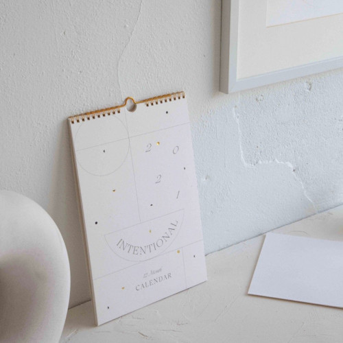 2021 Intentional Wall Calendar | تقويم حائط لعام 2...
