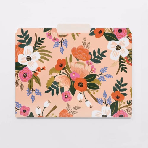 مجموعة ملفات أنيقة للتنظيم