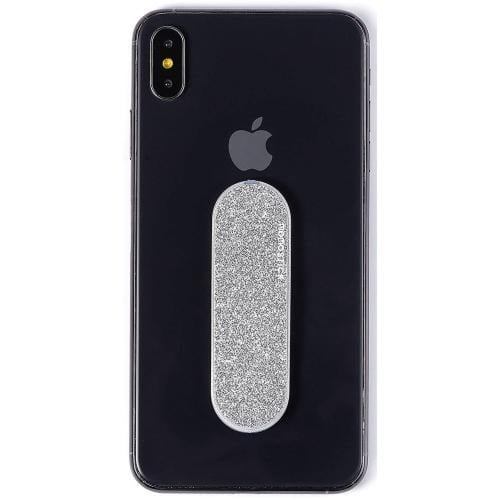 مسكة جوال - مسكة مومستيك نسائي فضي A-PE-01