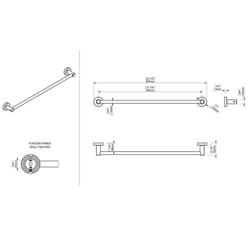 اكسسوار كروم 5 قطع ASTRAL