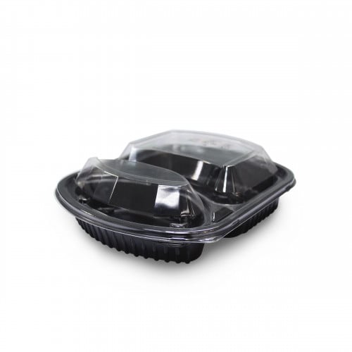 صحن ميكرويف مقسم 2 مع الغطاء 100 حبة. 2692007009
