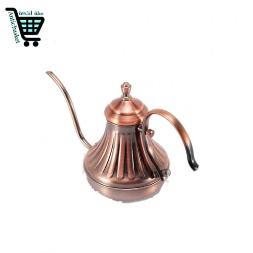 ابريق ملكي لتقطير القهوة المختصة برنزي فاخر 500 مل...