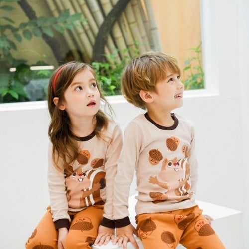 بيجامه اطفال سنجاب لعوب