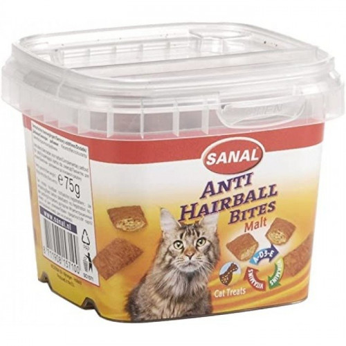 سنال معالج لكرات الشعر للقطط بالشعير 75 غ