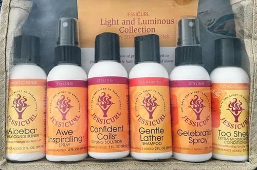 مجموعة الضوء من جيسي كيرل مكونة ستة منتجات حجم الس...