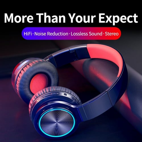 سماعات رأس لاسلكية | تعمل باللمس Picun تدوم إلى 24...