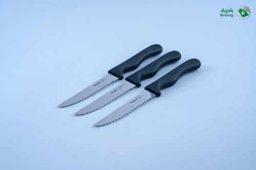 طقم سكينة فاكهة ميتالتكس 3 حبات 21 سم