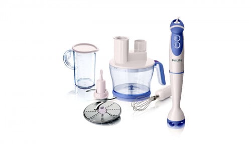 فيليبس خلاط يدوي محظر طعام 600واط أبيض ولافندر - H...