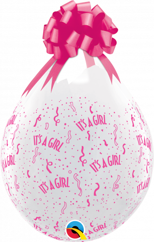 LA290 18" CLEAR 25CT GIRL-A-RND 37642