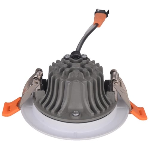 سبوت لايت LED مقاس 7 سم ضمان 3 سنوات اطار ابيض 7 و...