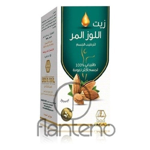 وادي النحل زيت اللوز المر للبشرة - 125 مل