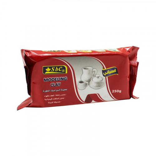 عجينة سراميك لون ابيض