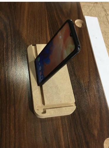 خشب قاعده جوال mdf 12 ملي الطول 13 العرض 9