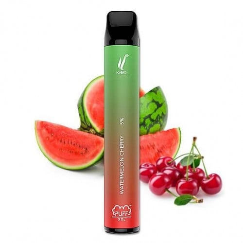 سحبة جاهزة بنكهة بطيخ و كرز 1600 موشة Puff XXL wat...