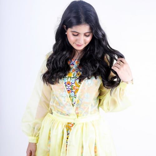 فستان جازار مطرز