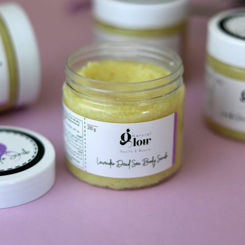 مقشر الجسم بأملاح البحر الميت