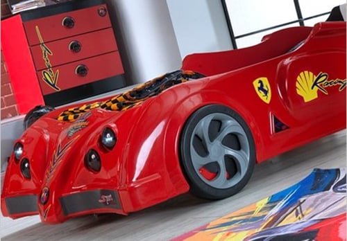 سرير سيارة الأبطال F1