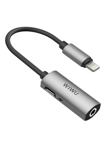 وصلة ايفون لتشغيل السماعة والشاحن في وقت واحد