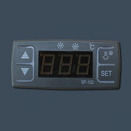 ثلاجة عرض الحلويات 3 رفوف مع اضاءة LED سعة 82 ليتر...