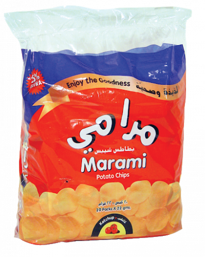 بطاطس مرامي نكهة كاتشب ( كيس 18 حبة)