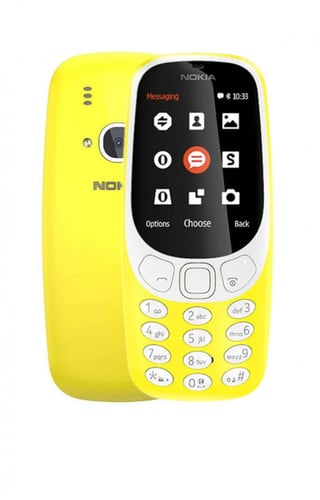 هاتف 3310 بشريحتين بذاكرة وصول عشوائي سعة 64 ميجاب...