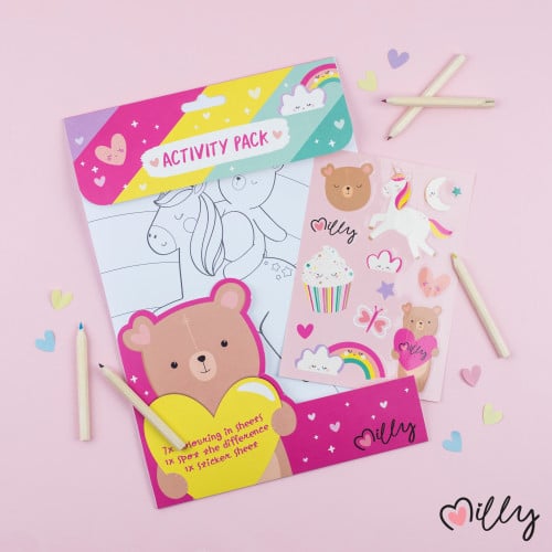 انشطة يونيكورن لاتشمل الالوان