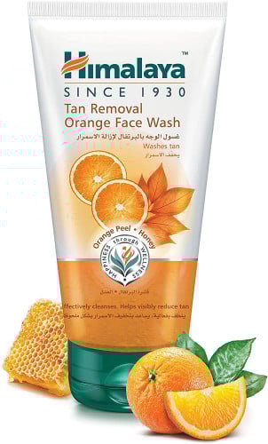 غسول الوجه بالبرتقال لازالة الاسمرار من هيمالايا ا...