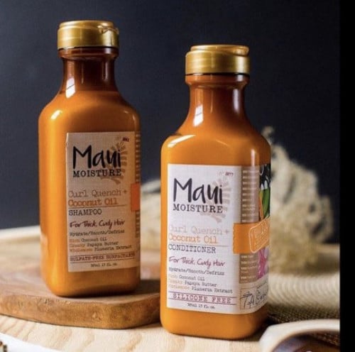 اختيارك من شامبو أو بلسم ماوي بزيت جوز الهند