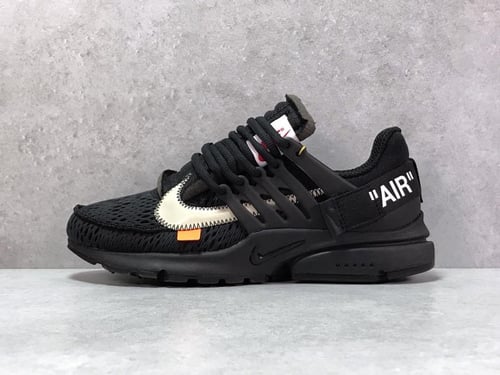 Off White X Nike Air presto Black