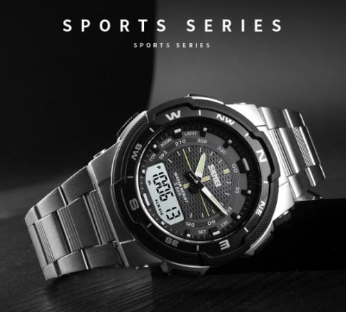 ساعة فلاذية من سكيمي SKMEI