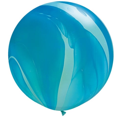 LA533 30" BLUE AGATE 02CT 63756