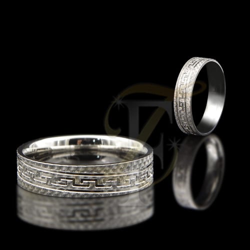 دبلة فضة عيار 925