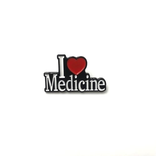 I Love Medicine Brooch