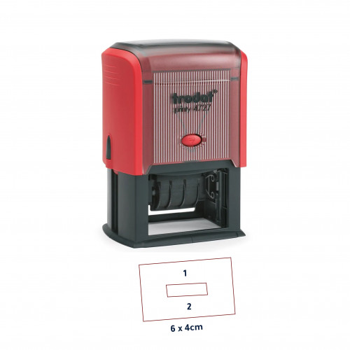 ختم تاريخ مكتبي كبير - مستطيل (هجري)