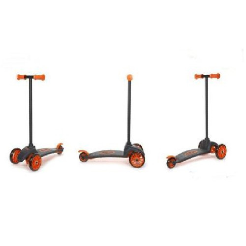 لعبة سكوتر 3 عجلات لون برتقالي