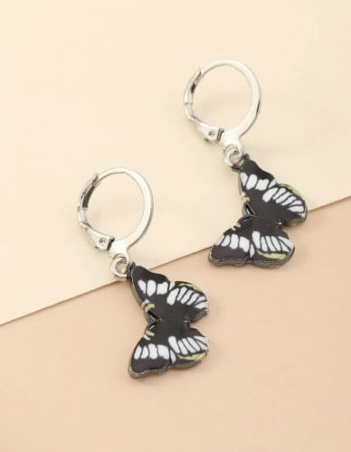 حلق فراشة اسود