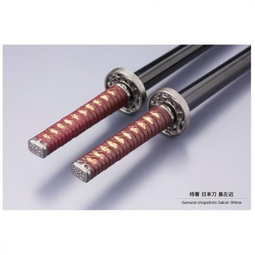 اعواد اكل تشوبستيك على شكل سيف كاتانا