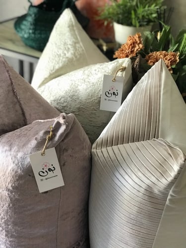 غطاء وسادة اللؤلؤ