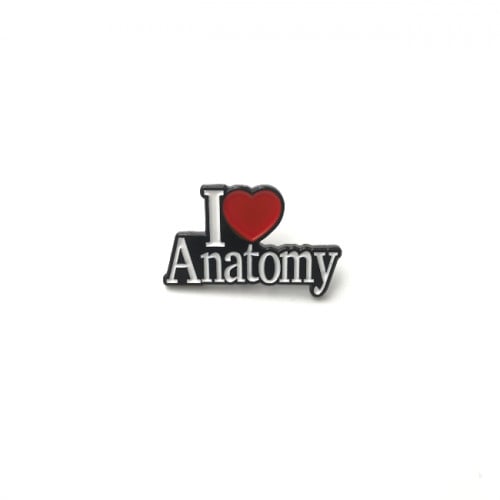 I Love Anatomy Brooch