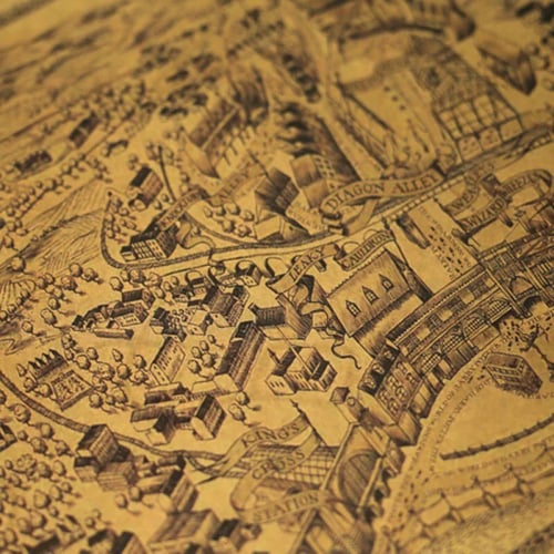 بوستر خريطة هاقورتس (27سم*71سم)